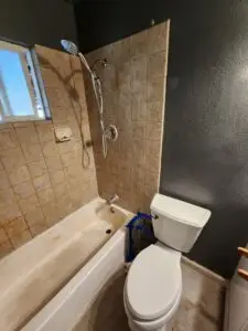 Water Damage Bathroom Remodel in Sacramento